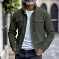 Herren Übergangsjacke mit Stehkragen und vielen Taschen
