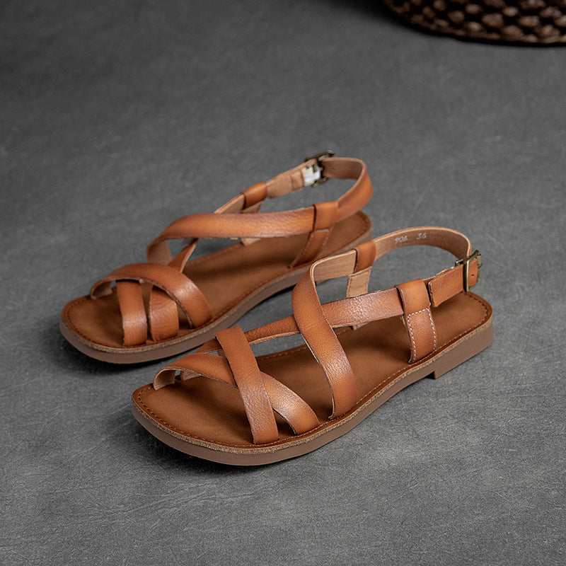 Bequeme, atmungsaktive Sandalen mit offener Spitze