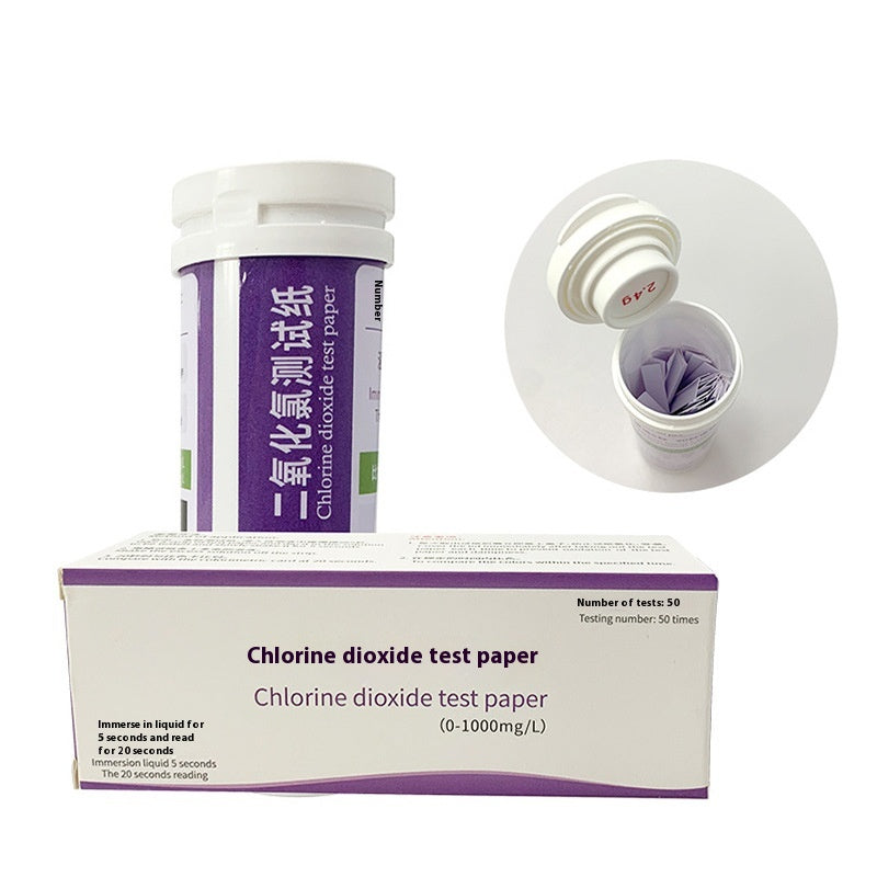 Chloridioxid-Testpapier 50 Stück | LuxeStyle
