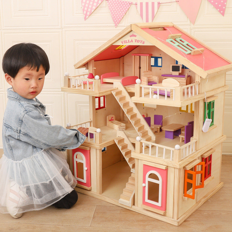 Hölzernes Kinder-Spielhaus – Bild 6 | LuxeStyle