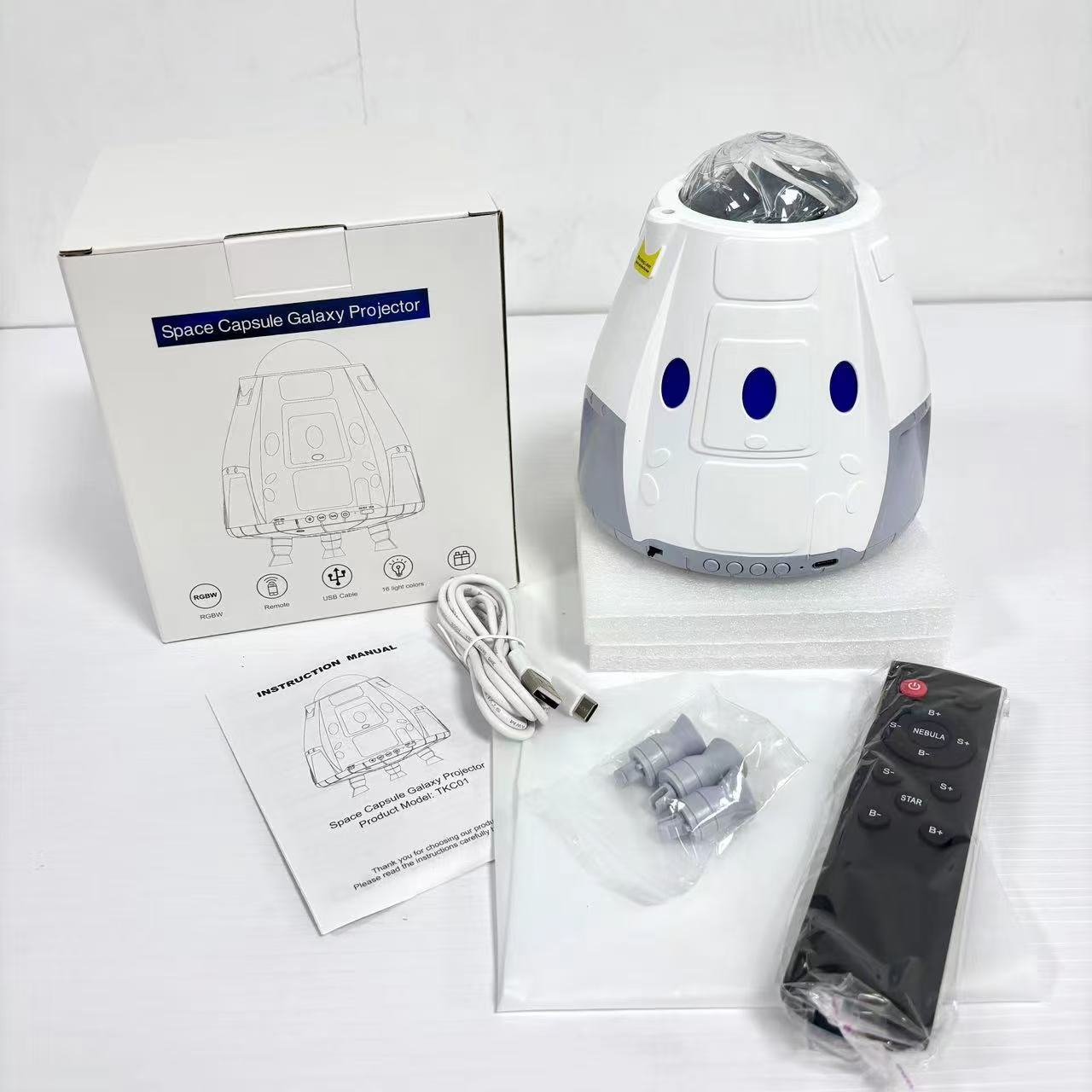USB Weltraum Kapsel Sternenprojektor