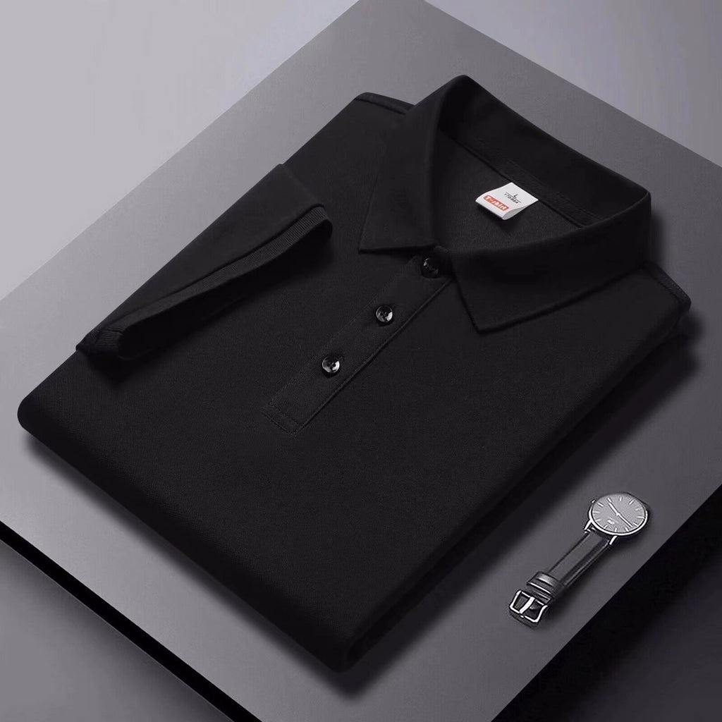 Polo-Shirt Kurzarm Slim-Fit Piqué-Baumwolle