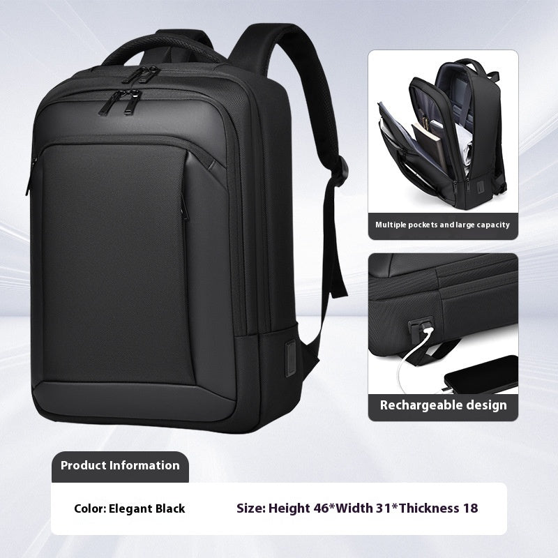 Männlicher Business-Rucksack mit Anti-Diebstahl – Bild 2 | LuxeStyle