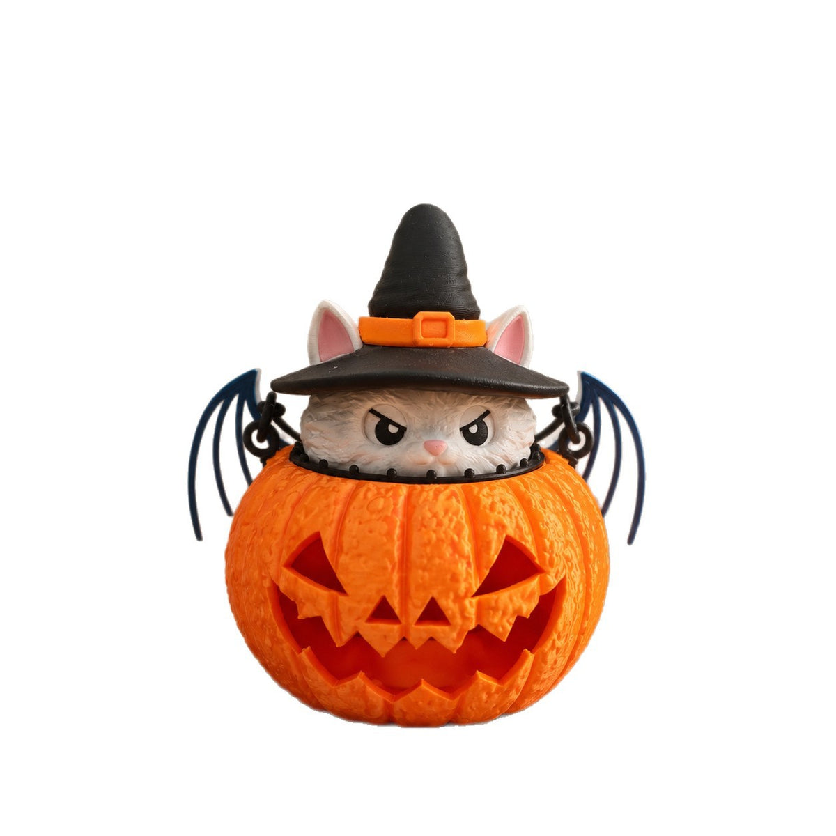 Halloween Katze Kürbis Dekoleuchte – Bild 3 | LuxeStyle