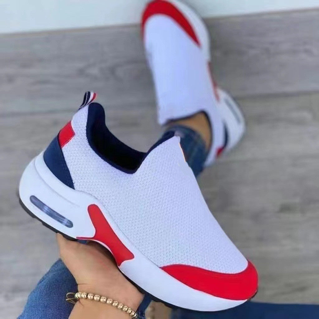 Damen Stretch-Sneaker mit Rundspitze