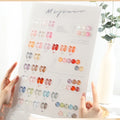 Nagellack Gel Set: 30 Pop-Farben im Milchtee-Stil