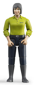 bworld Frau mit hellem Hauttyp und dunkelblauer Hose
