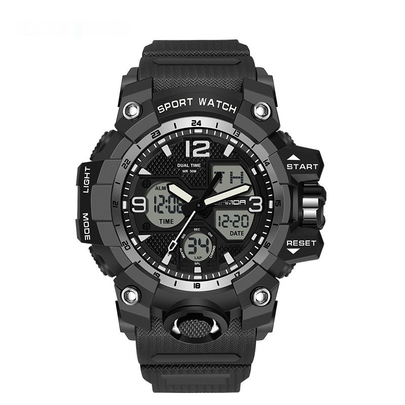 Coole elektronische Armbanduhr für Herren