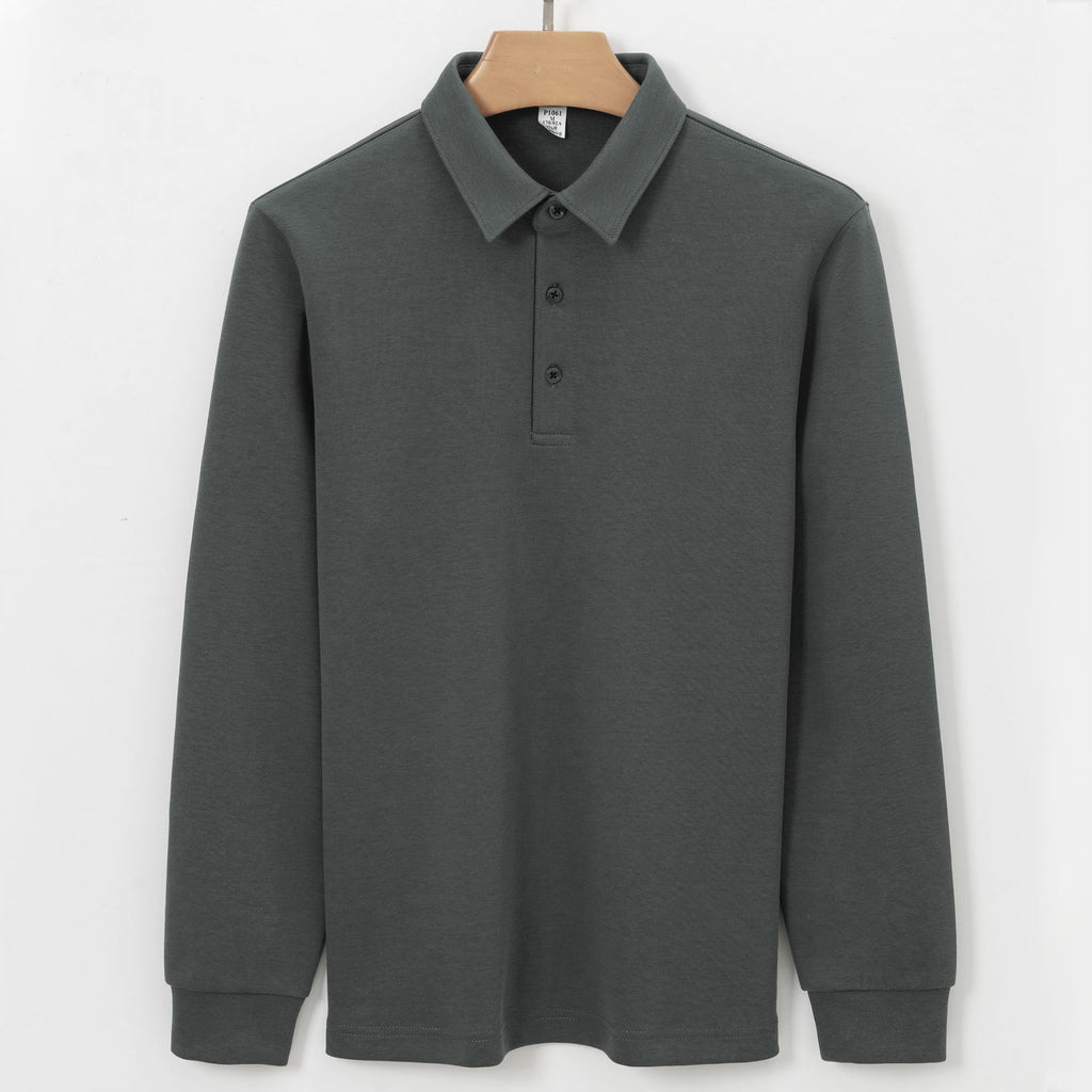 Langarm-Poloshirt