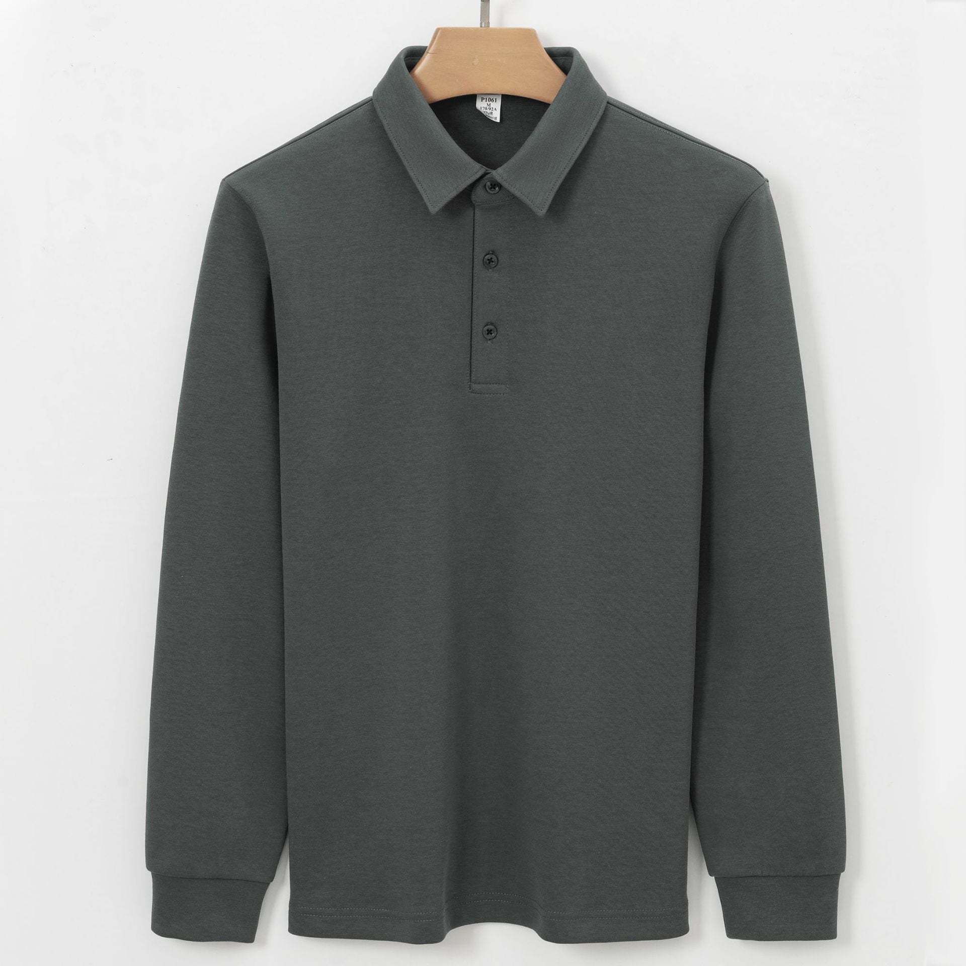 Langarm-Poloshirt