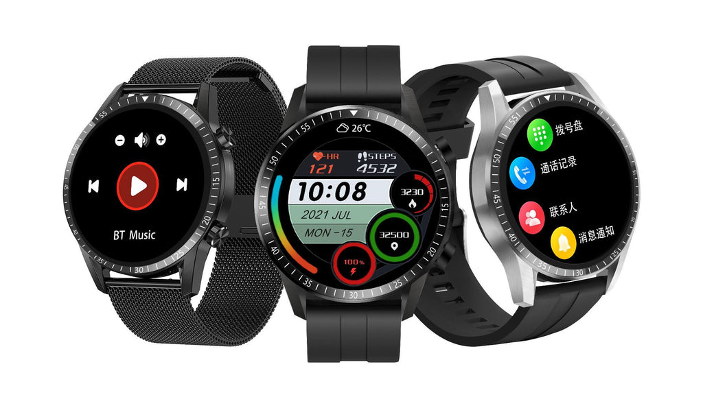 Runde Smartwatch mit Bluetooth-Telefonie – Bild 7 | LuxeStyle