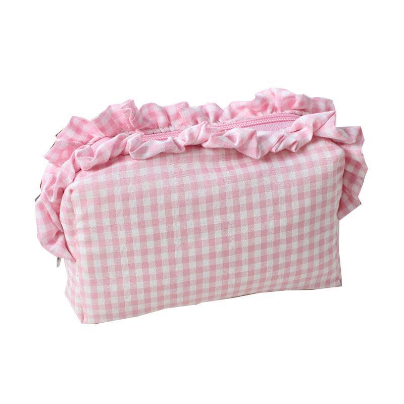 Plissiertes Karo-Etui mit grosser Kapazität – Bild 7 | LuxeStyle