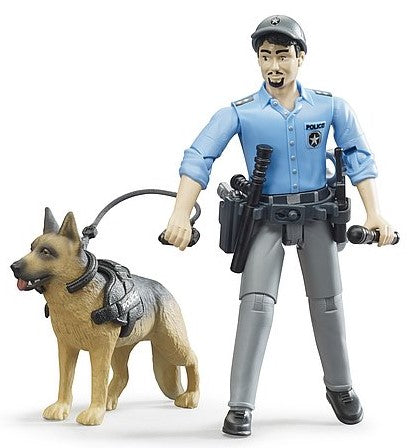 bworld Polizist mit Hund