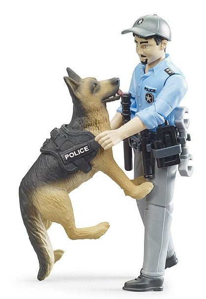 bworld Polizist mit Hund