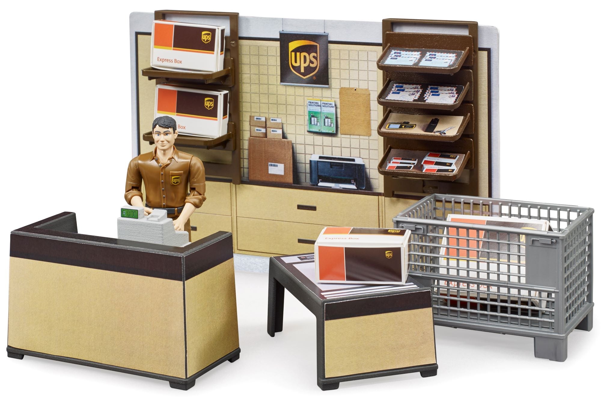 BRUDER bworld UPS Paketshop