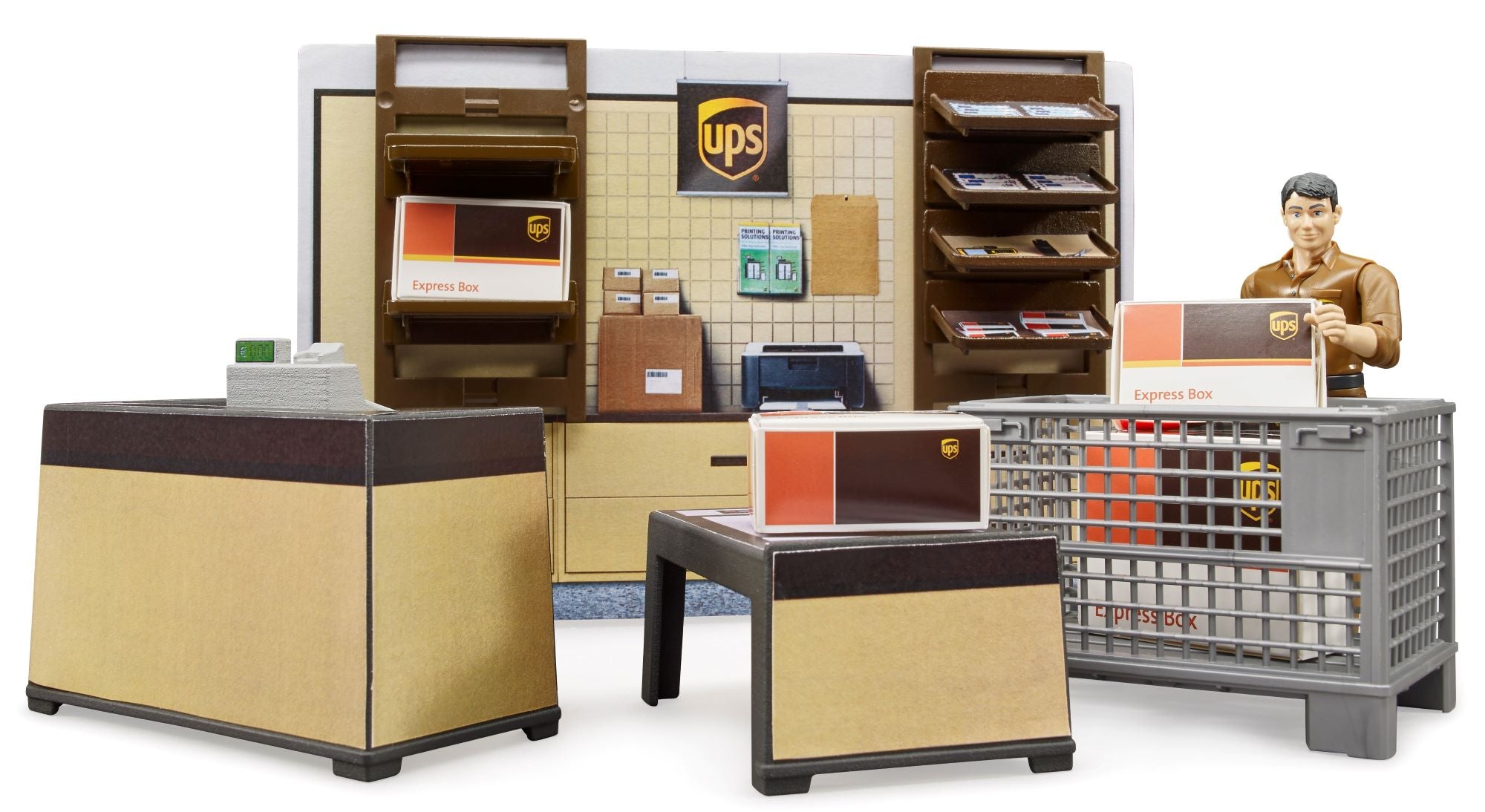 BRUDER bworld UPS Paketshop