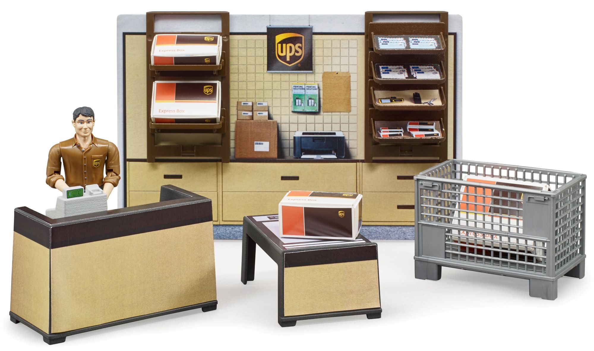 BRUDER bworld UPS Paketshop