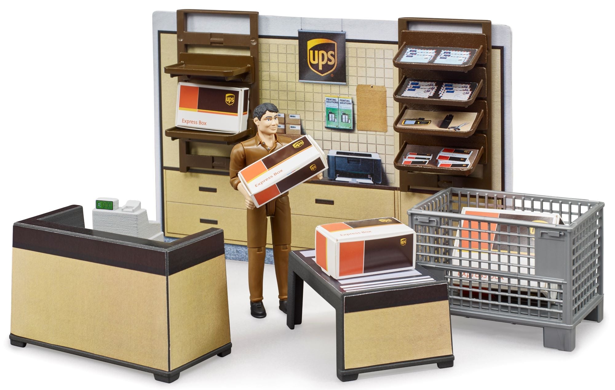 BRUDER bworld UPS Paketshop