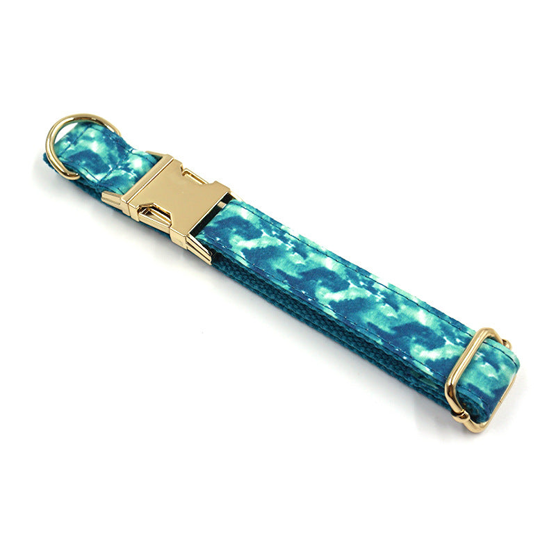 Halsband- und Leinen-Set «Agate Green» | LuxeStyle