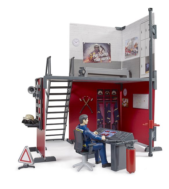 BRUDER bworld Feuerwehrstation