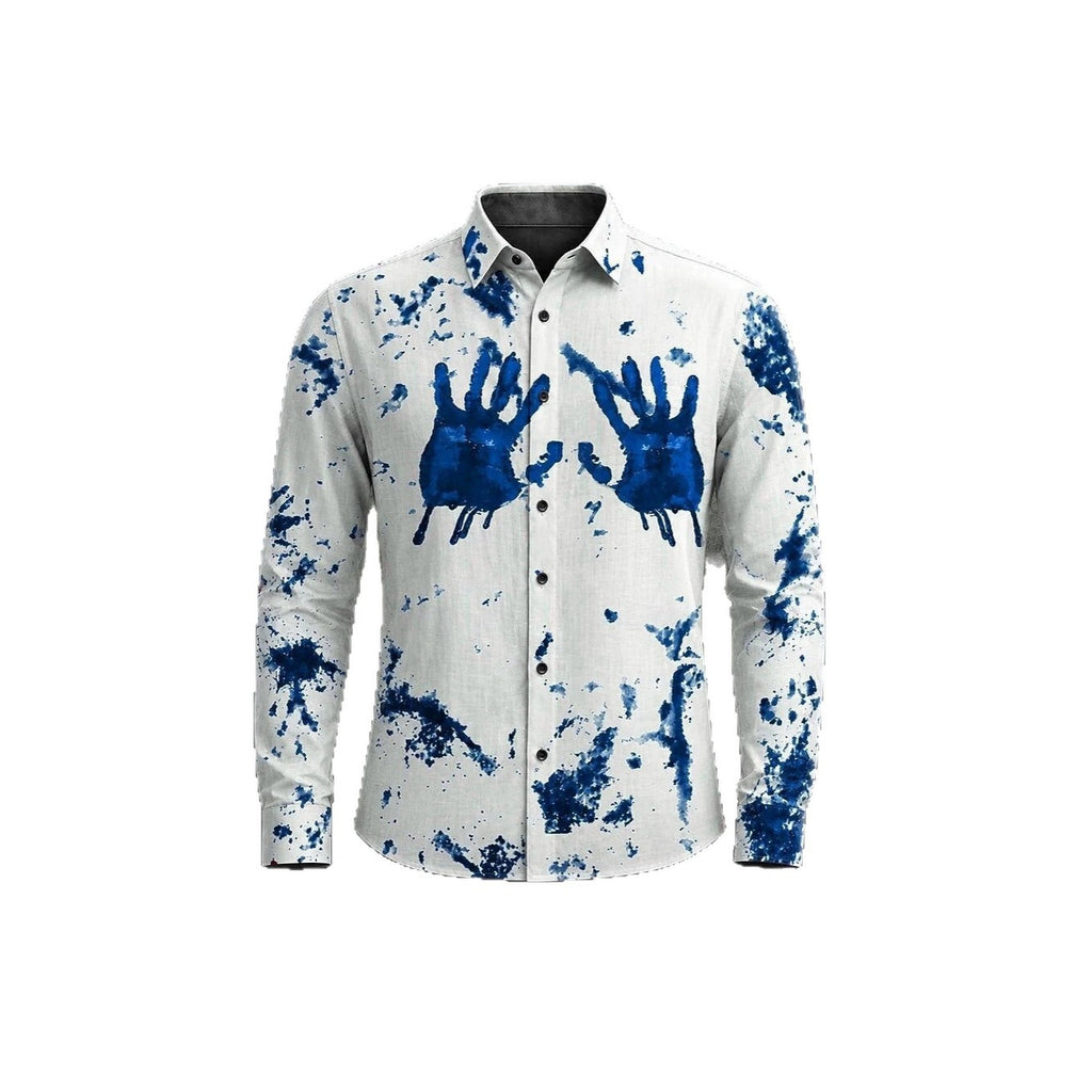 Halloween 3D Digitaldruck Langarmshirt | LuxeStyle