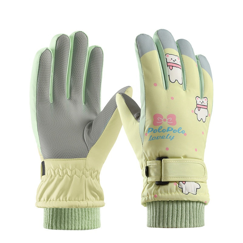Fleece-gefütterte Kinder-Handschuhe