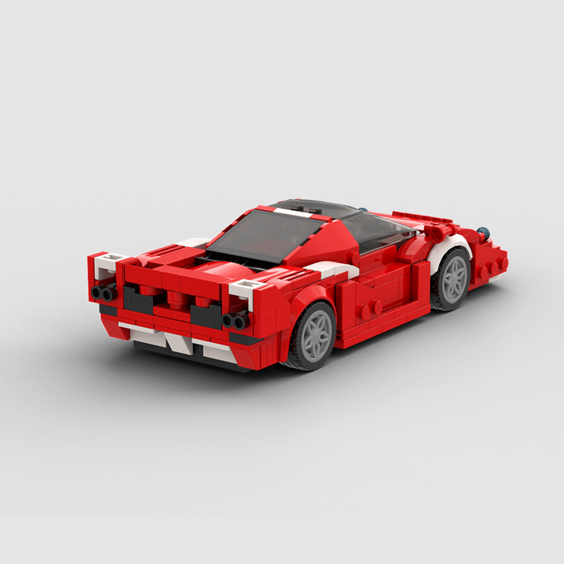 Rotes Super-Rennauto Bausatz (366 Teile) – Bild 8 | LuxeStyle