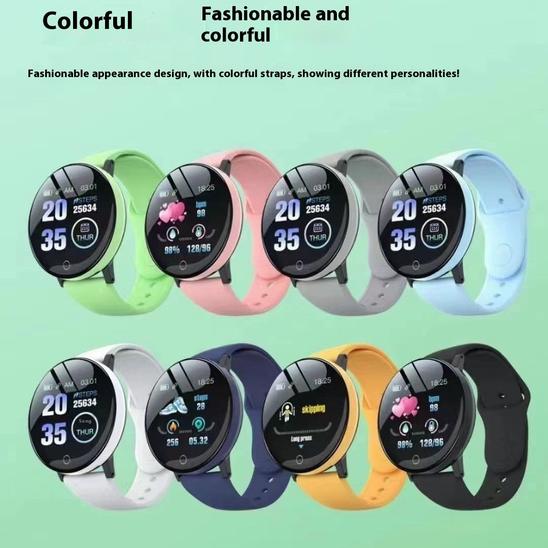 Smartwatch mit Herzfrequenz- und Gesundheitsmanagement