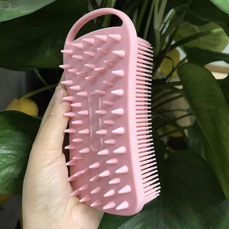 Silikon-Bürste für Shampoo und Massage – Bild 6 | LuxeStyle