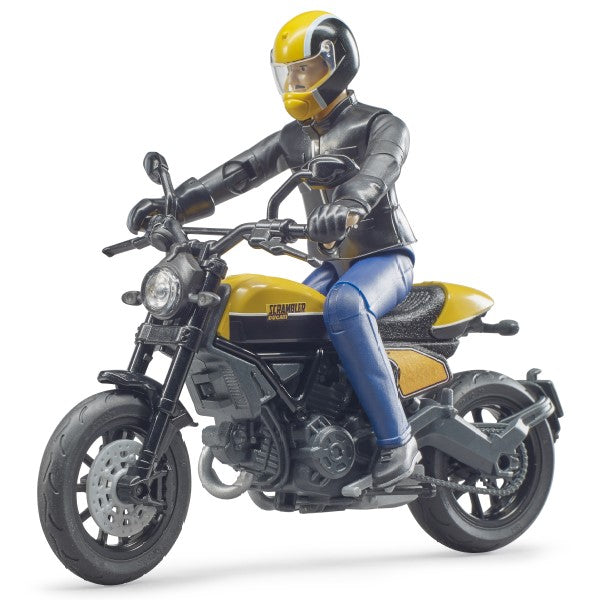 bworld Scrambler Ducati Full Throttle mit Fahrer