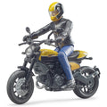 bworld Scrambler Ducati Full Throttle mit Fahrer