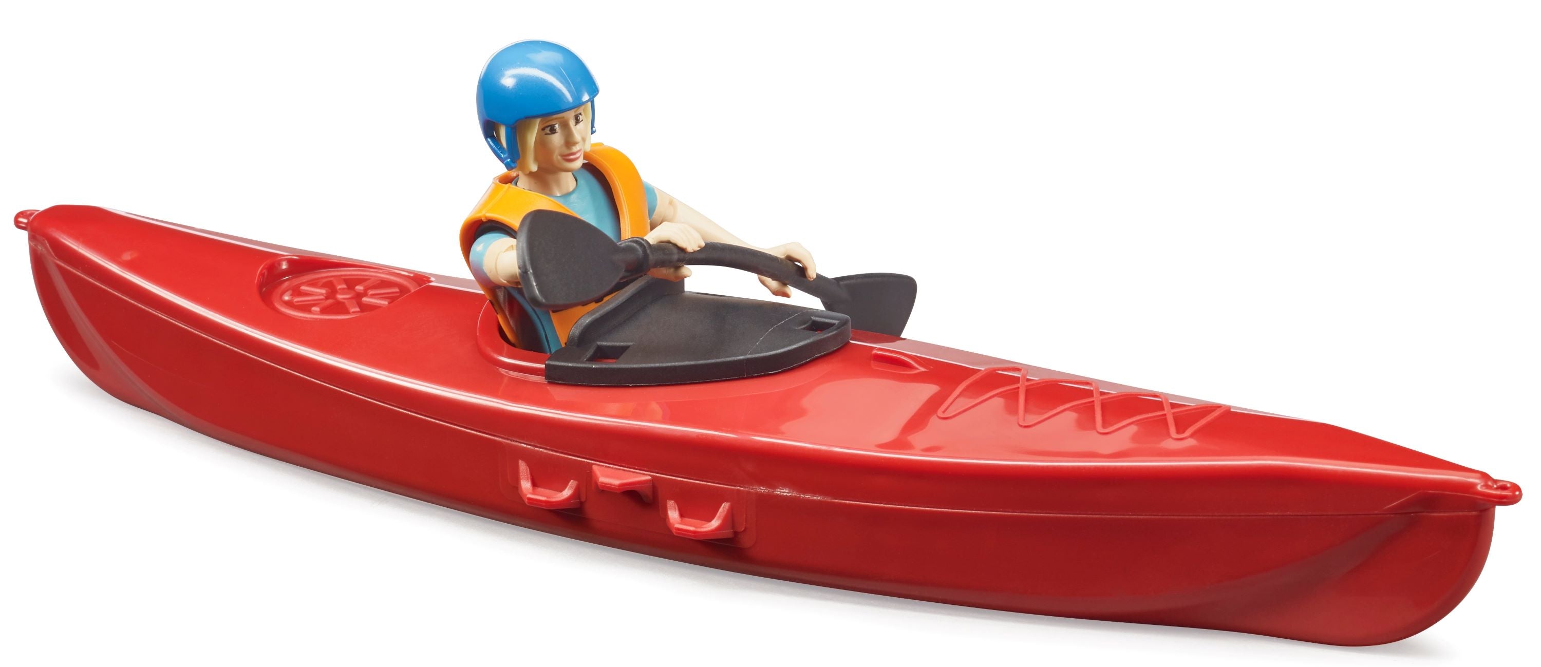 BRUDER bworld Kajak mit Figur