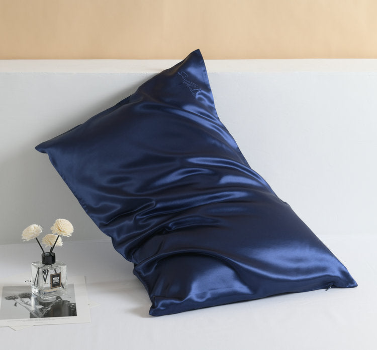 Doppelseitiger Seidenkissenbezug mit Reissverschluss – Bild 9 | LuxeStyle