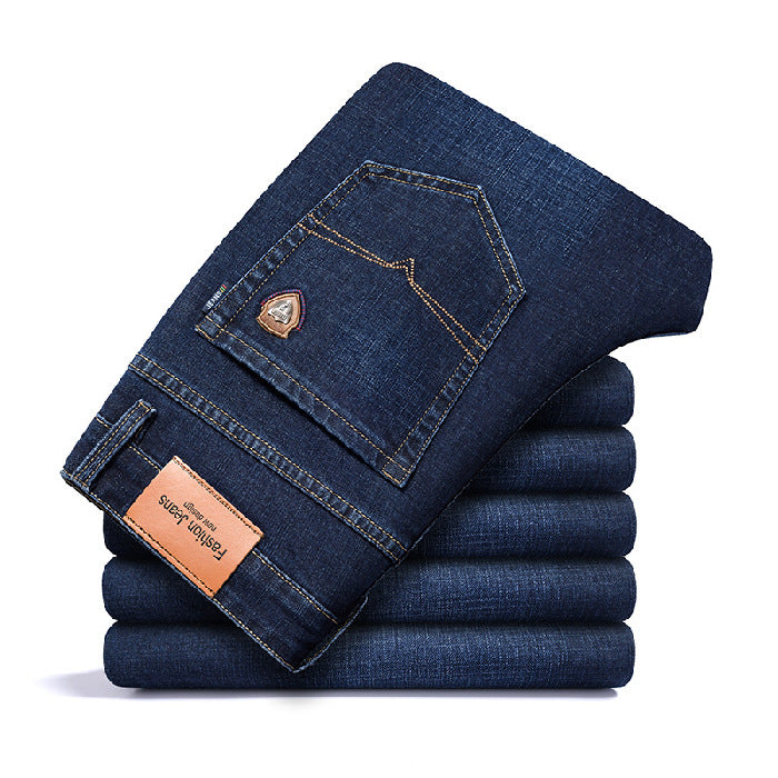 Herren Jeans Straight Loose Business