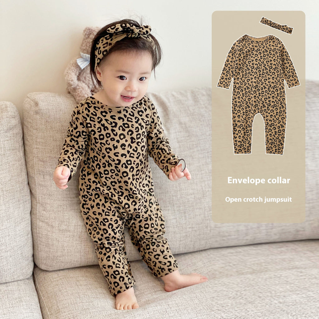 Baby Jumpsuit mit Leopardenmuster – Bild 5 | LuxeStyle
