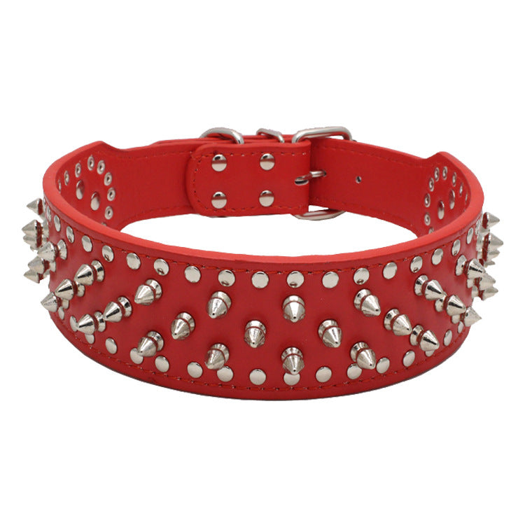 Halsband für mittelgrosse bis grosse Hunde mit Nieten – Bild 12 | LuxeStyle