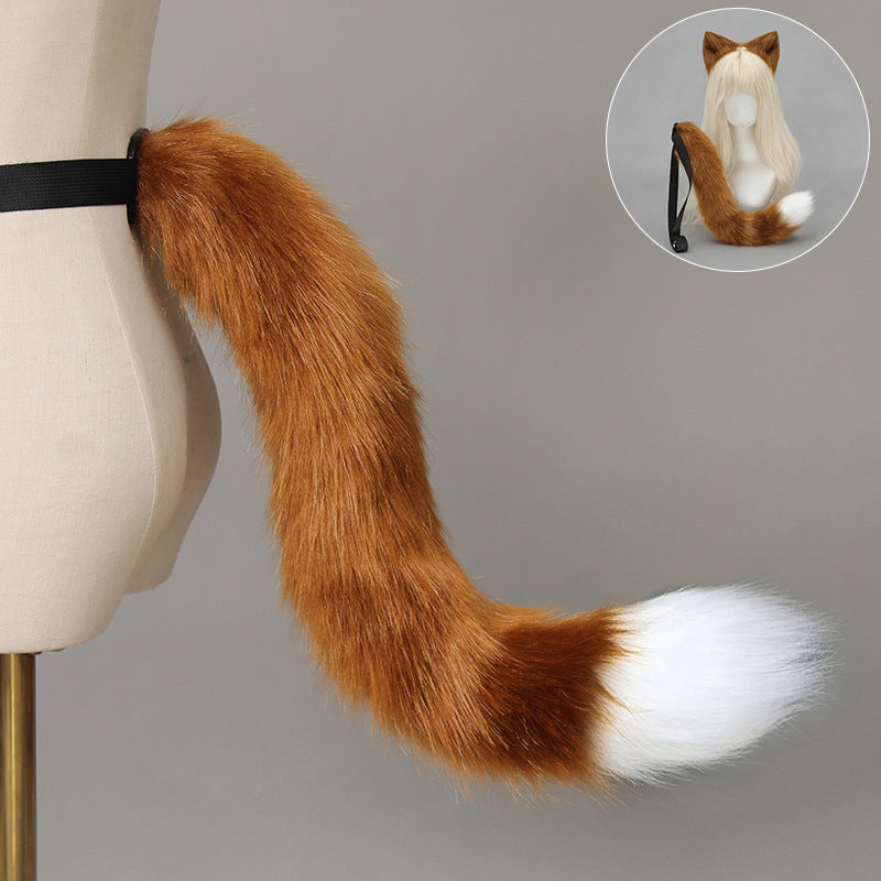 DIY Katzenohren-Haarreif und Katzenschwanz-Set