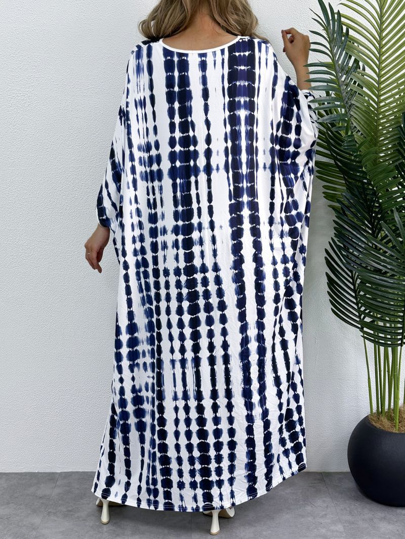Resortkleid mit Geometermuster