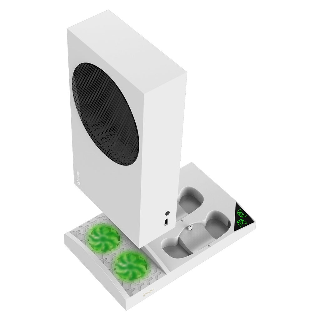 Xbox Series S Kühlstation mit Ladegerät & Headset-Halter – Ansicht 7