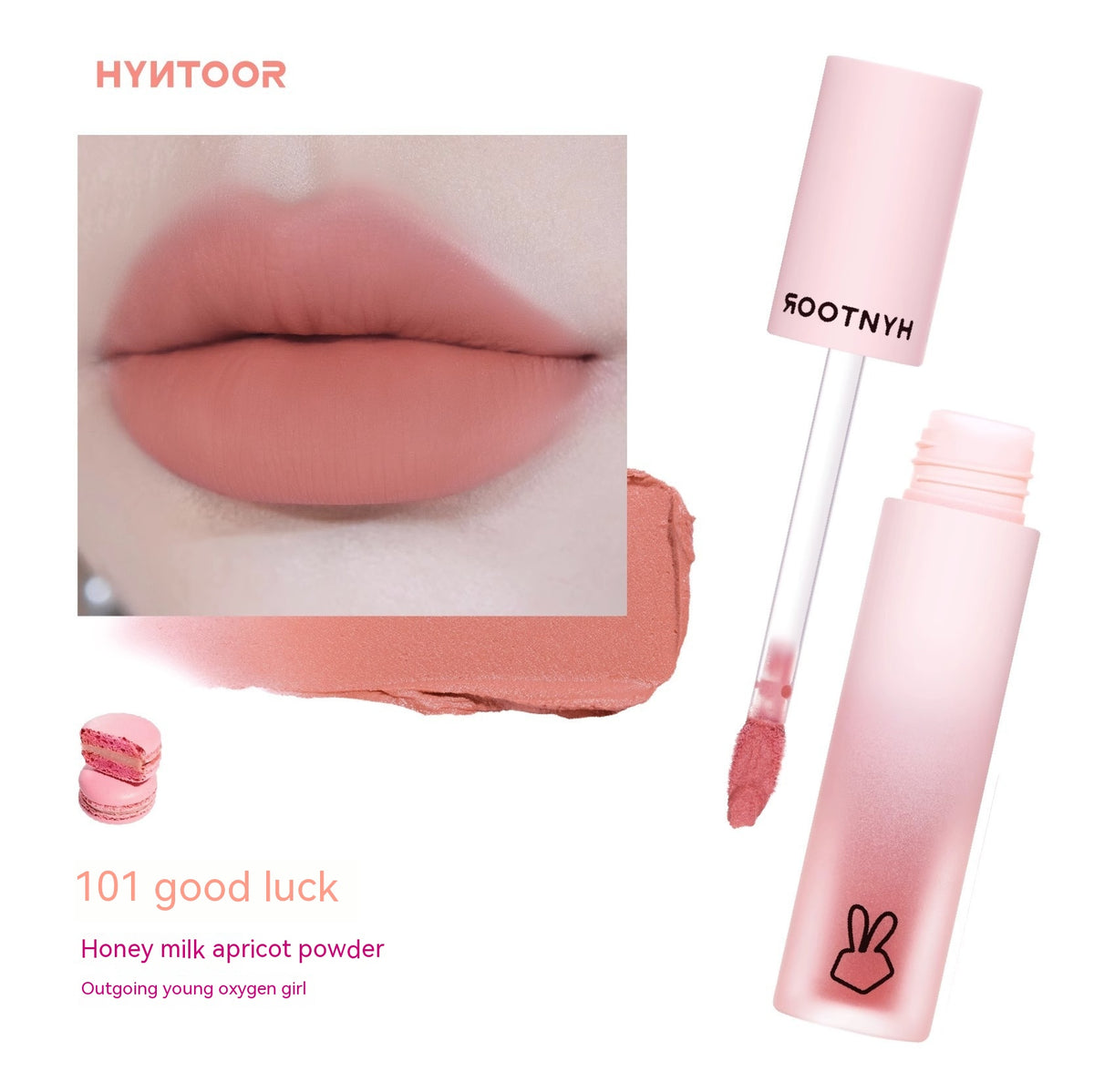 Lip Mud Macaron Reverse Lip Mud Air Milk Mist Lip Lacquer 101-guter – Bild 12 | LuxeStyle