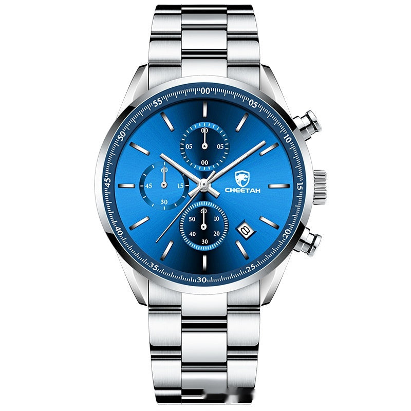 Business-Freizeit Herrenuhr, Quarz, wasserdicht