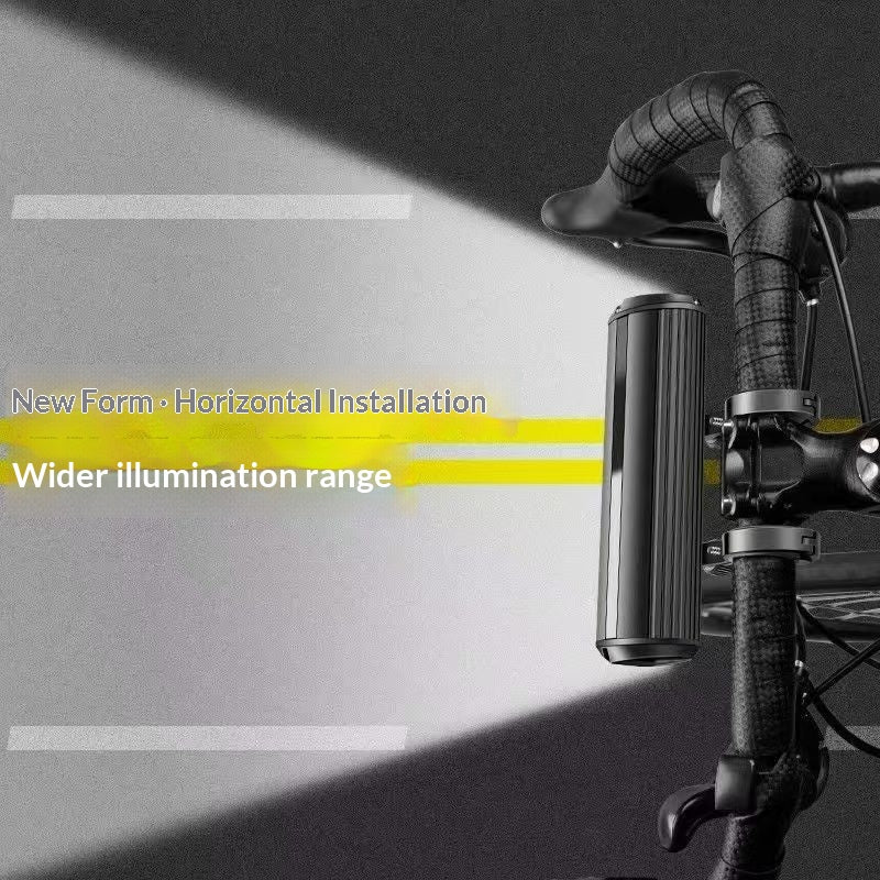 Aluminium Fahrradlicht mit USB-Aufladung