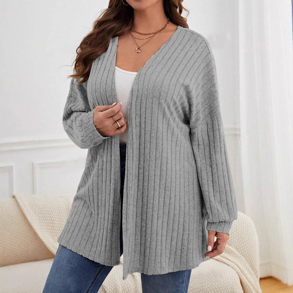Lockere Strickjacke