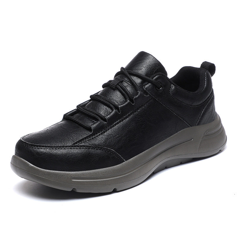 Britische Low-Top Leder-Sneaker für Herren