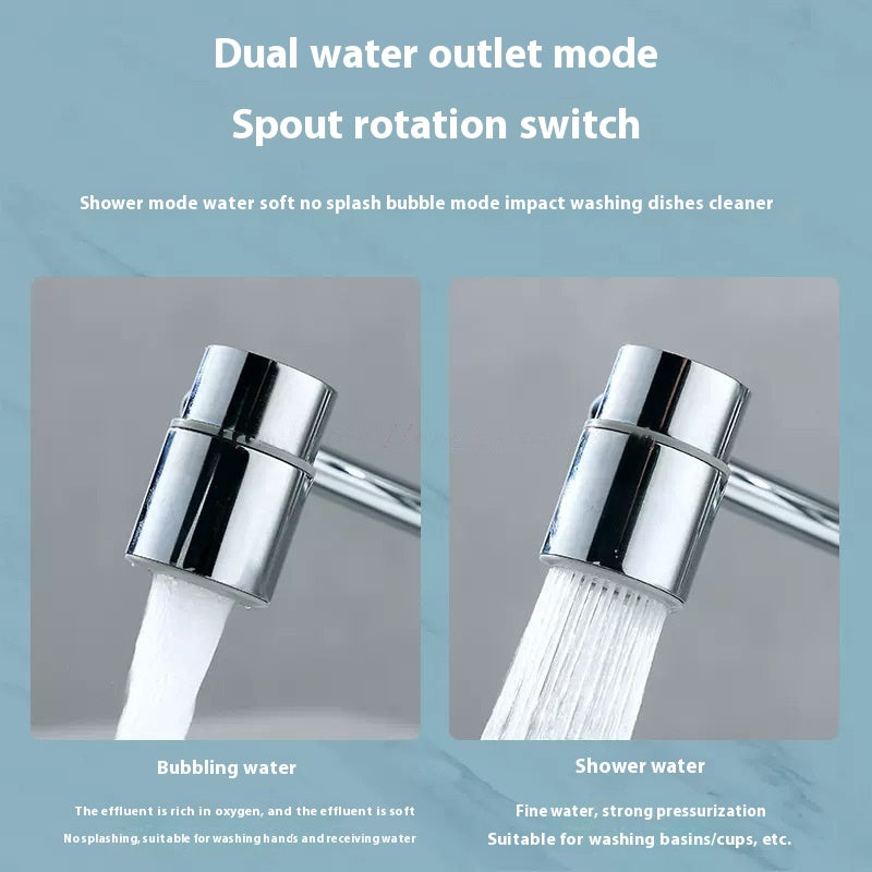 Kupfer-Wasserhahn mit Universalarm | LuxeStyle