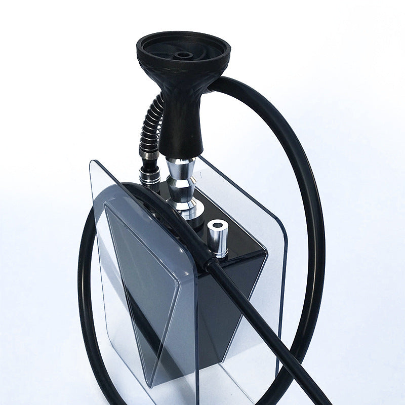 Acryl Shisha-Set mit Kunststoffkessel