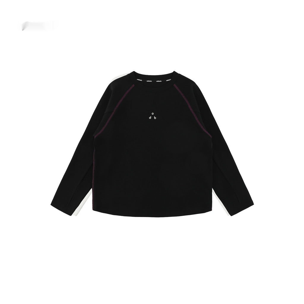 Lässiges Langarmshirt mit Schriftzug – Bild 4 | LuxeStyle