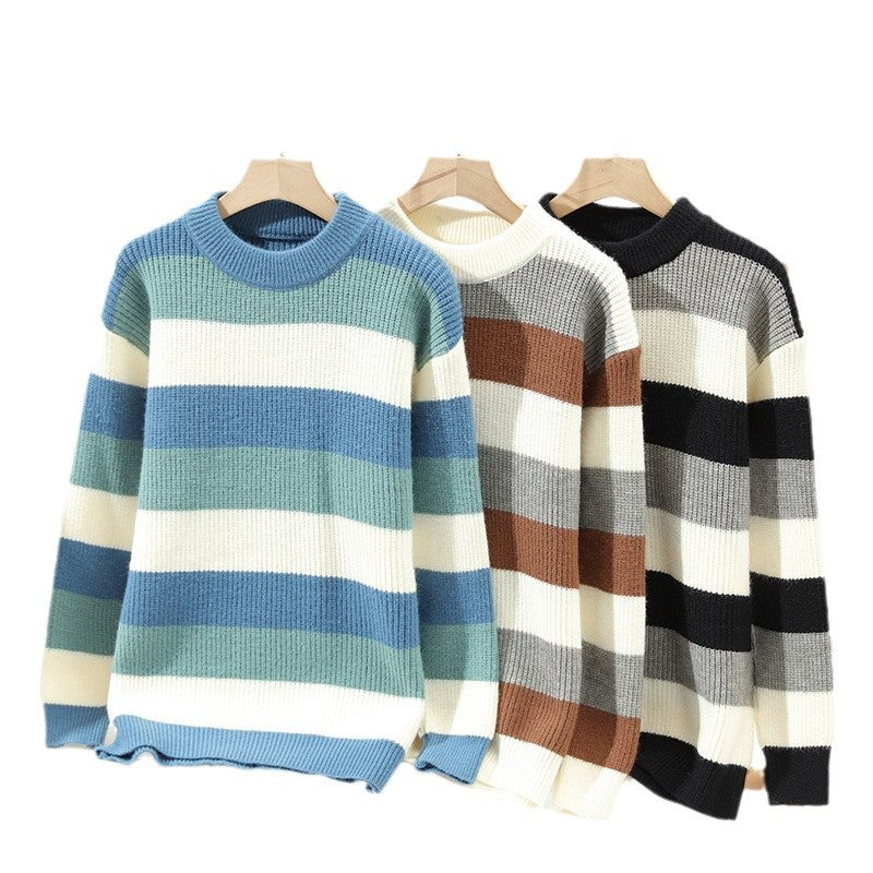 Herren Rollkragenpullover aus Baumwollmischung