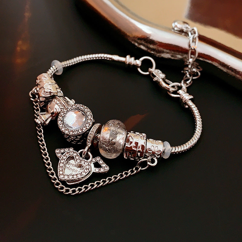 Ovales Zirkon-Armband im französischen Stil – Ref. CJ-2073296558680072193 – Ansicht 4