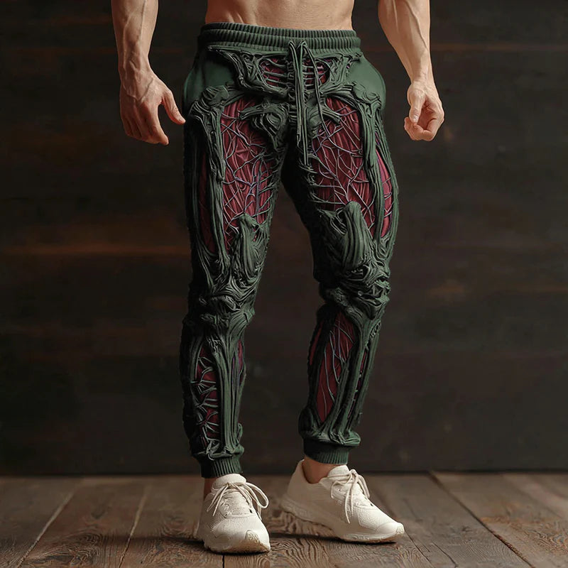 3D Digital-Print Yoga Leggings für Damen